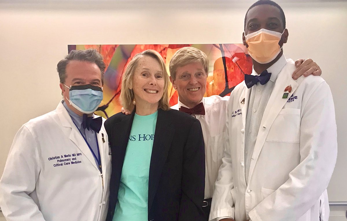 JonFlan's tweet photo. On a Friday, 3  years ago, this date, we received a call Johns Hopkins had 2 lungs they were flying to Md.  Holly had only finished tests a month earlier qualifying her.  Dr. Bush was Holly’s surgeon; he’d done 100 of these  procedures. Thank you for your good wishes. https://t.co/GFH2bKCp2F