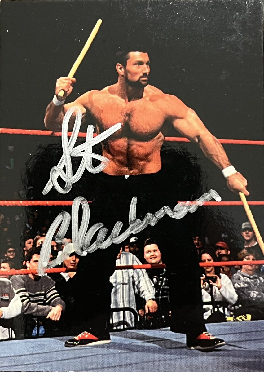 KeithTheZed (@keiththezed) on Twitter photo Got my 1st 1998 DuoCards WWF Auto, Steve Blackman this week! #wrestlingcardwednesday <a href="/wrestlingcards/">Wrestling Trading Cards</a> Got my 1st 1998 DuoCards WWF Auto, Steve Blackman this week! #wrestlingcardwednesday <a href="/wrestlingcards/">Wrestling Trading Cards</a>