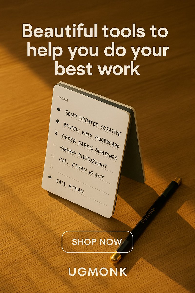 Deb Mukherjee (@debgotwired) on Twitter photo IMO, <a href="/ugmonk/">Jeff Sheldon</a> is one of the most aesthetically perfect brands to ever exist.
Naturally, I wanted to create an ad with the new model.
The output is 🔥 IMO, <a href="/ugmonk/">Jeff Sheldon</a> is one of the most aesthetically perfect brands to ever exist.
Naturally, I wanted to create an ad with the new model.
The output is 🔥