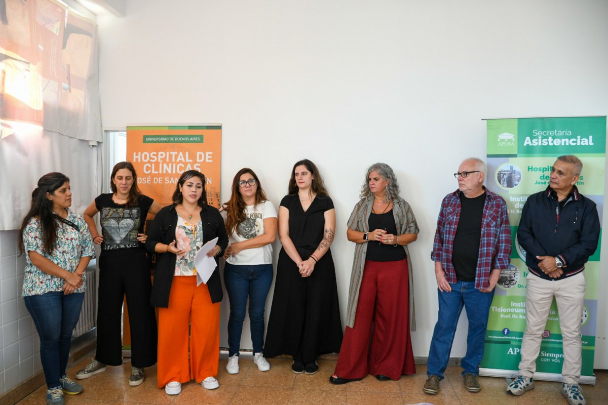 APUBA's tweet image. PROGRAMA DE CAPACITACIÓN PARA NODOCENTES ASISTENCIALES DE LA UBA

En el día de ayer, se puso en marcha el “Programa estratégico anual de entrenamiento continuo para Nodocentes Asistenciales de la UBA”, que llevan adelante la Secretaría Asistencial, la Secretaría de Cultura y