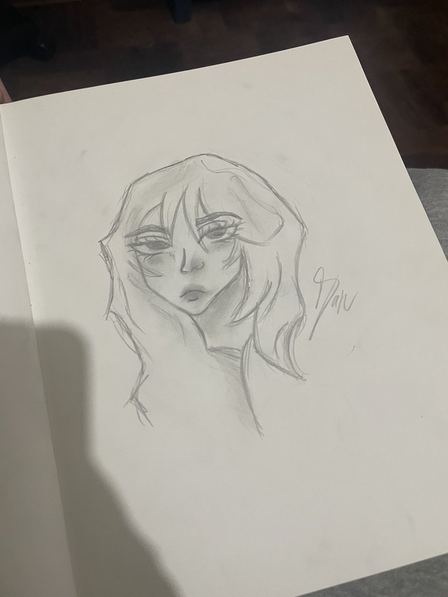 Was going through my old stuff when I found this drawing I did in FIFTH GRADE
