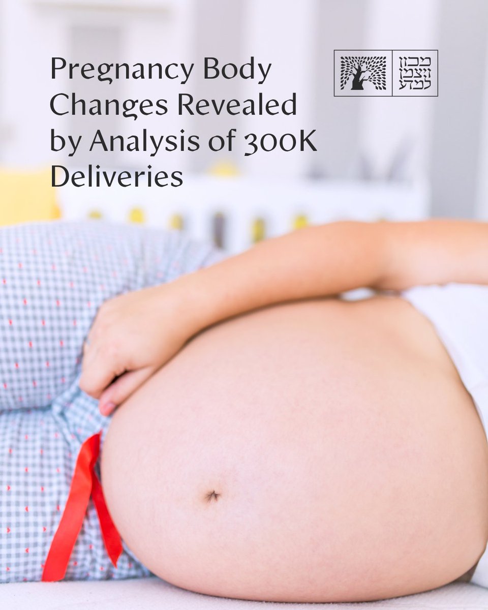 In a study published in <a href="/ScienceAdvances/">Science Advances</a>, researchers in <a href="/UriAlonWeizmann/">Uri Alon</a>’s group analyzed 300K pregnancies using the database of Clalit Health Services, revealing comprehensive insights into maternal physiological changes during &amp; after pregnancy&gt;&gt;
science.org/doi/10.1126/sc…