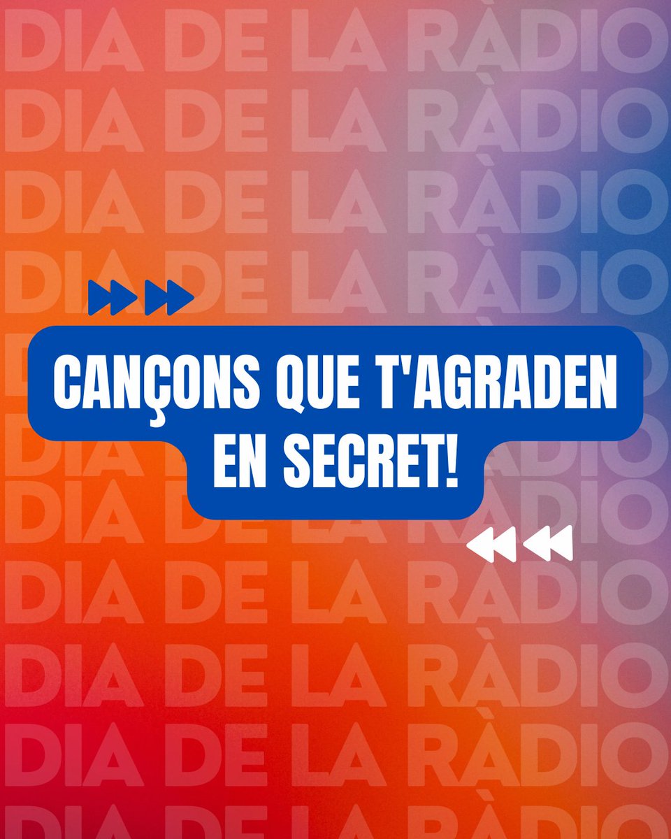 Territori Sonor (@territoriapunt) on Twitter photo Quina és aquella cançó que no t'atreveixes a dir en veu alta que t'encanta? 🤭
Ara és el moment de confessar-ho! Deixa el teu comentari amb eixa cançó que escoltes d'amagat i demostra que no estàs a soles. Qui sap? Potser trobes algú amb els mateixos gustos 'secrets'! 👀🔥 Quina és aquella cançó que no t'atreveixes a dir en veu alta que t'encanta? 🤭
Ara és el moment de confessar-ho! Deixa el teu comentari amb eixa cançó que escoltes d'amagat i demostra que no estàs a soles. Qui sap? Potser trobes algú amb els mateixos gustos 'secrets'! 👀🔥