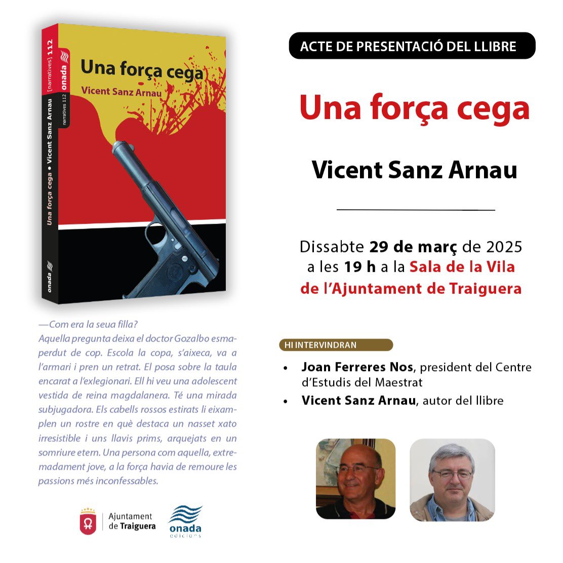 Segona actuació en directe, de la mà de Joan Ferreres