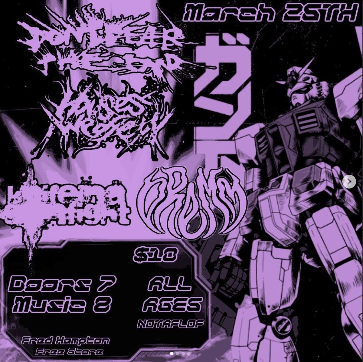 NEW ORLEANS TONIGHT
THE FREE STORE
7PM // $10 // ALL AGES