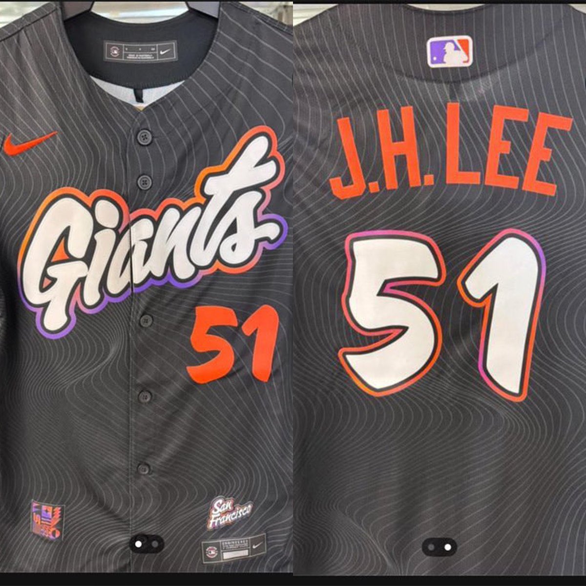 Jersey Sf Giants City Connect Uniform Mlb San Francisco Giants - Main Image