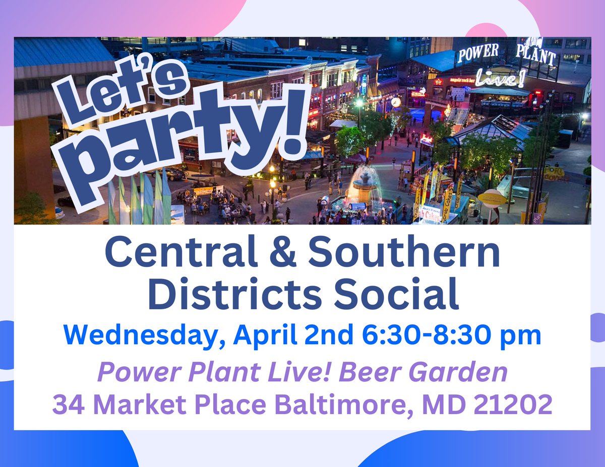 MeMe Ratliff (@meme3rat) on Twitter photo It's one week until our Southern & Central Districts social at #SHAPEBaltimore at the <a href="/POWERPLANTLIVE/">Power Plant Live!</a> Leinie Lodge & Beer Garden! Come hang with <a href="/meg22mac/">Megan McCollom</a>, me, & the LIVELIEST <a href="/SHAPEAmerica/">SHAPE America</a> districts! Come early to grab some grub! #Physed #healthed It's one week until our Southern & Central Districts social at #SHAPEBaltimore at the <a href="/POWERPLANTLIVE/">Power Plant Live!</a> Leinie Lodge & Beer Garden! Come hang with <a href="/meg22mac/">Megan McCollom</a>, me, & the LIVELIEST <a href="/SHAPEAmerica/">SHAPE America</a> districts! Come early to grab some grub! #Physed #healthed