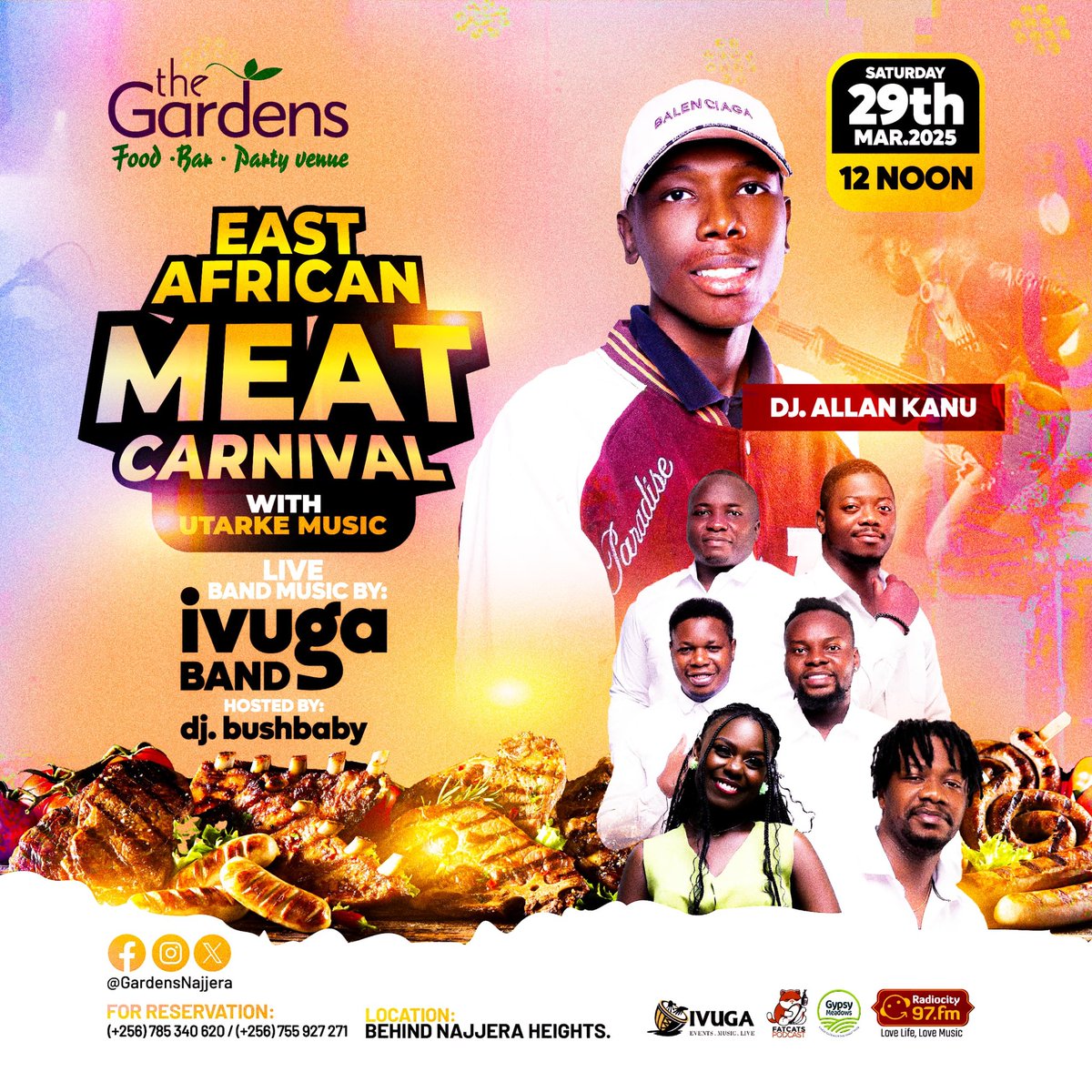 This Saturday, the East African Meat Carnival is back at the Gardens Najjera