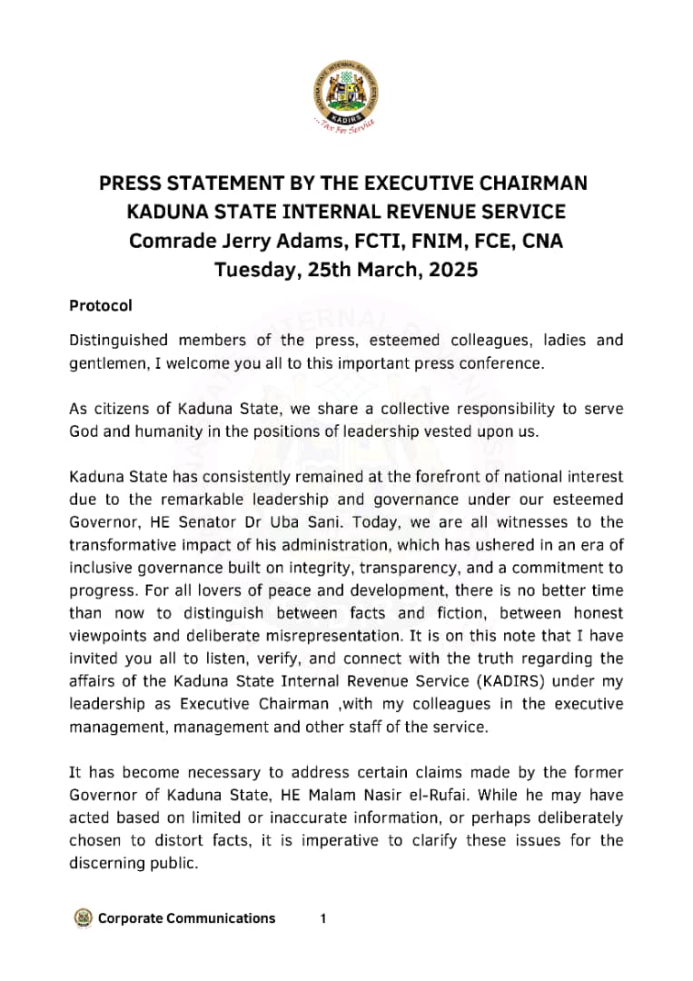PhatboiSham_ah's tweet photo. Kaduna State's IGR has been a topic of debate, especially with claims of N7 billion monthly IGR by the noise making evil ex-governor El-Rufai trying to discredit Sen. Uba Sani being disputed by the Kaduna State Inland Revenue Service's data. 

@jerryadams225
@ubasanius https://t.co/azSWqf1cvf