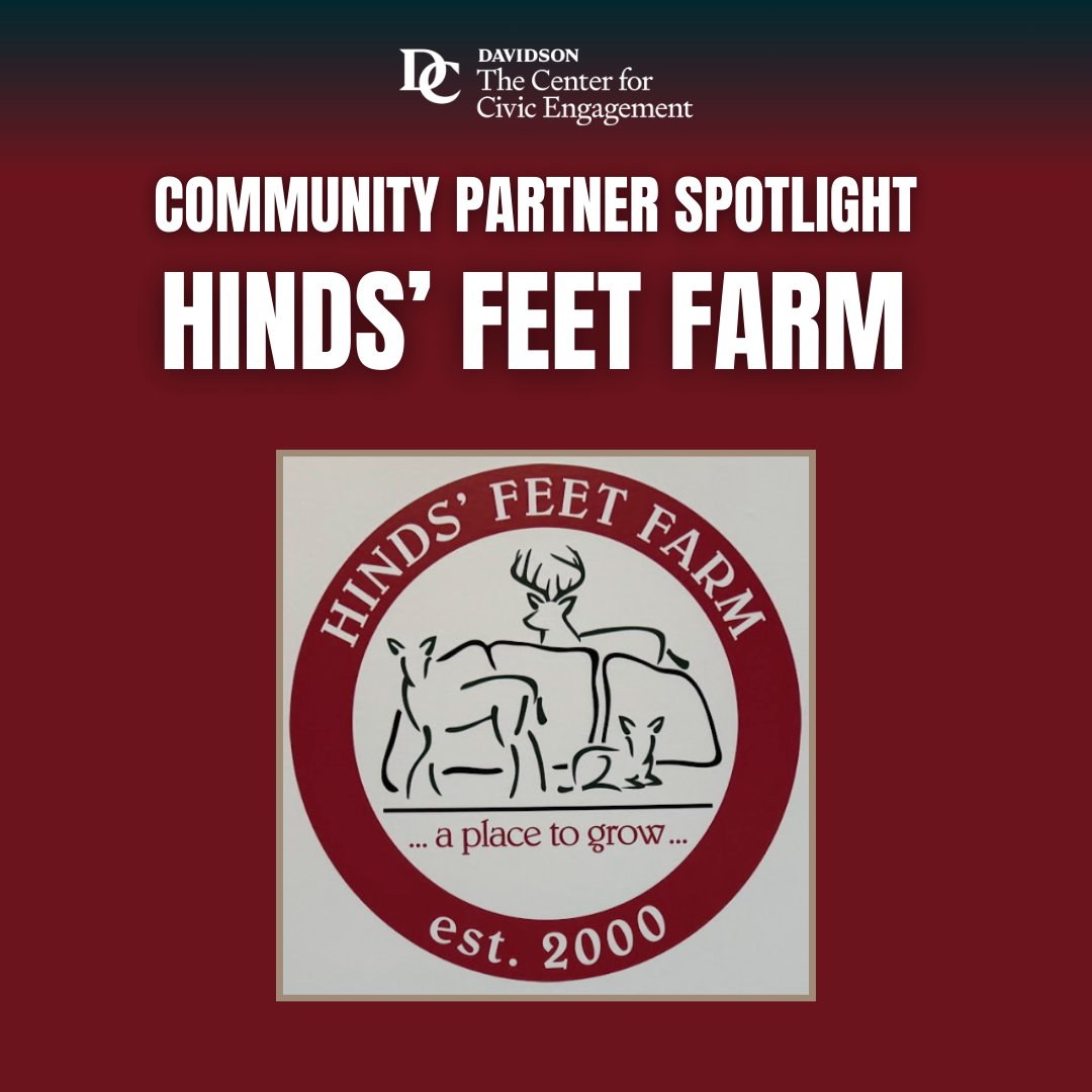 Davidson Serves (@davidsonserves) on Twitter photo In recognition of Disability Awareness Month, we are spotlighting the partnership between <a href="/DavidsonCollege/">Davidson College</a> and Hinds' Feet Farm, an organization dedicated to maximizing the post-injury potential of individuals with brain injuries.
Full story here: davidson.campuslabs.com/engage/news/31… In recognition of Disability Awareness Month, we are spotlighting the partnership between <a href="/DavidsonCollege/">Davidson College</a> and Hinds' Feet Farm, an organization dedicated to maximizing the post-injury potential of individuals with brain injuries.
Full story here: davidson.campuslabs.com/engage/news/31…