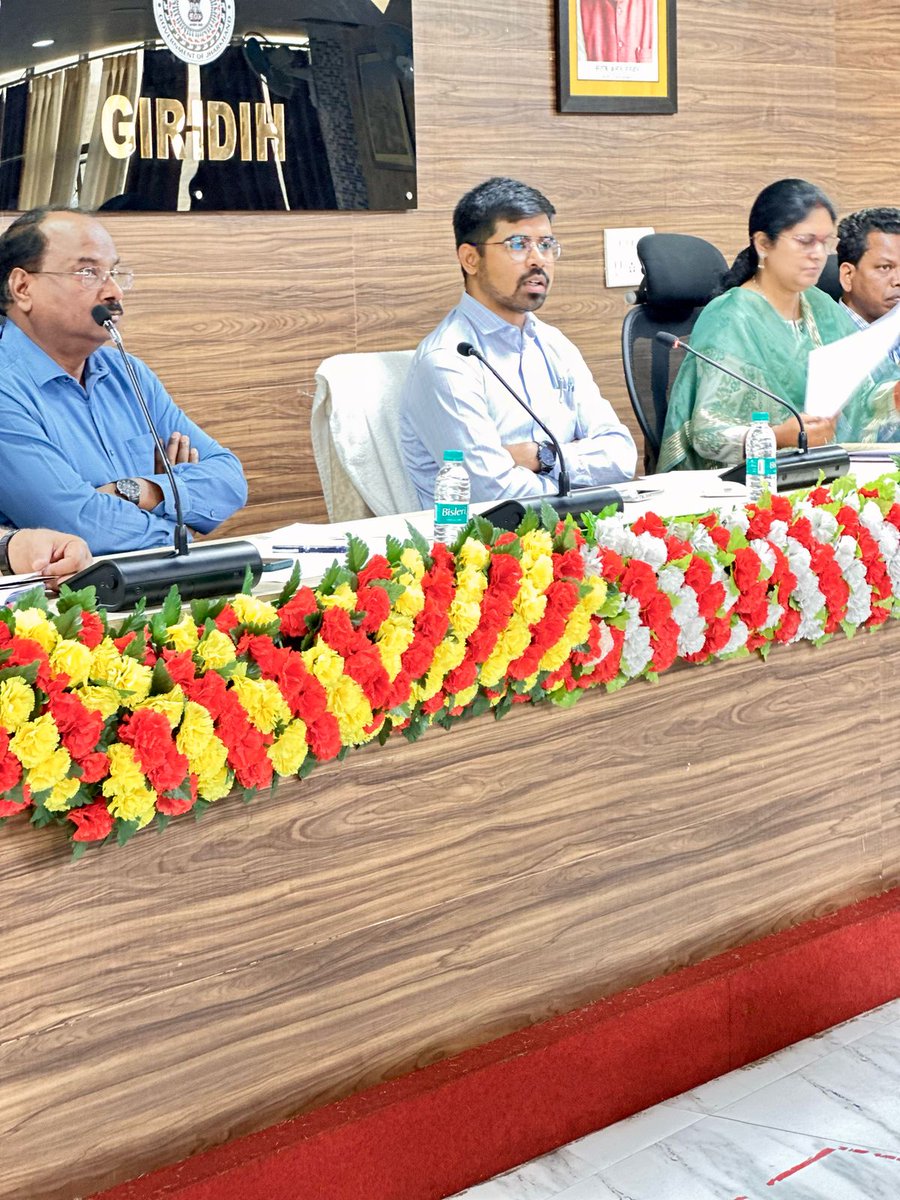 आज समाहरणालय सभागार में उपायुक्त, श्री नमन प्रियेश लकड़ा की अध्यक्षता में वर्ष 2024-25 के अन्तर्गत विभिन्न मदो में प्राप्त आवंटन और व्यय की समीक्षा बैठक संपन्न हुई।
<a href="/JharkhandCMO/">Office of Chief Minister, Jharkhand</a> <a href="/prdjharkhand/">IPRD Jharkhand</a>