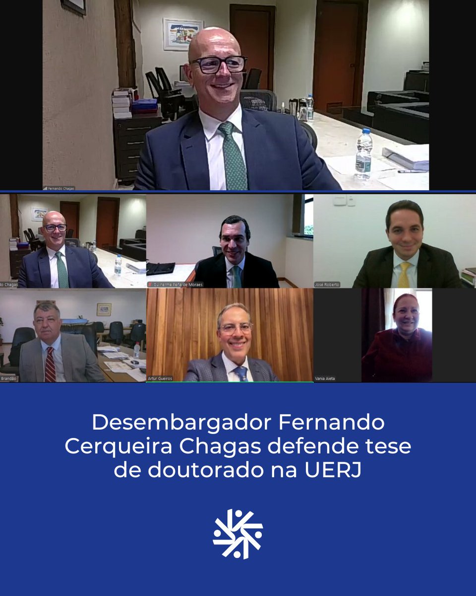 A ABRADEP parabeniza o Des. Fernando Cerqueira Chagas pelo doutorado na UERJ, com a tese Accountability eleitoral: Análise da higidez da governança municipal, sob orientação da Prof.ª Drª Vânia Aieta. Parabéns pela conquista! 

#DireitoEleitoral #QuemFAZABRADEP #Doutorado