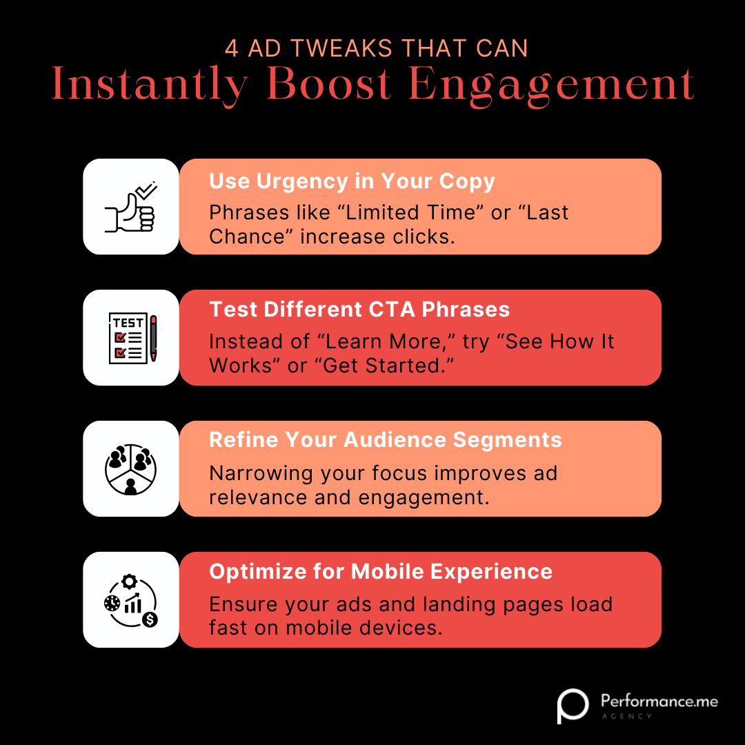 performanceagcy's tweet photo. Maximize ad performance with smart optimization strategies that focus on targeting high-intent audiences, testing creatives, and improving landing page experiences. Save your ad budget while driving more clicks and conversions.
 #AdOptimization #SmartTargeting #AdCreatives https://t.co/RZLcOva4SW