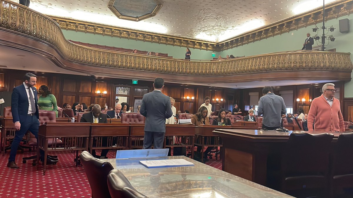 New York City Council Stated Meeting about to start