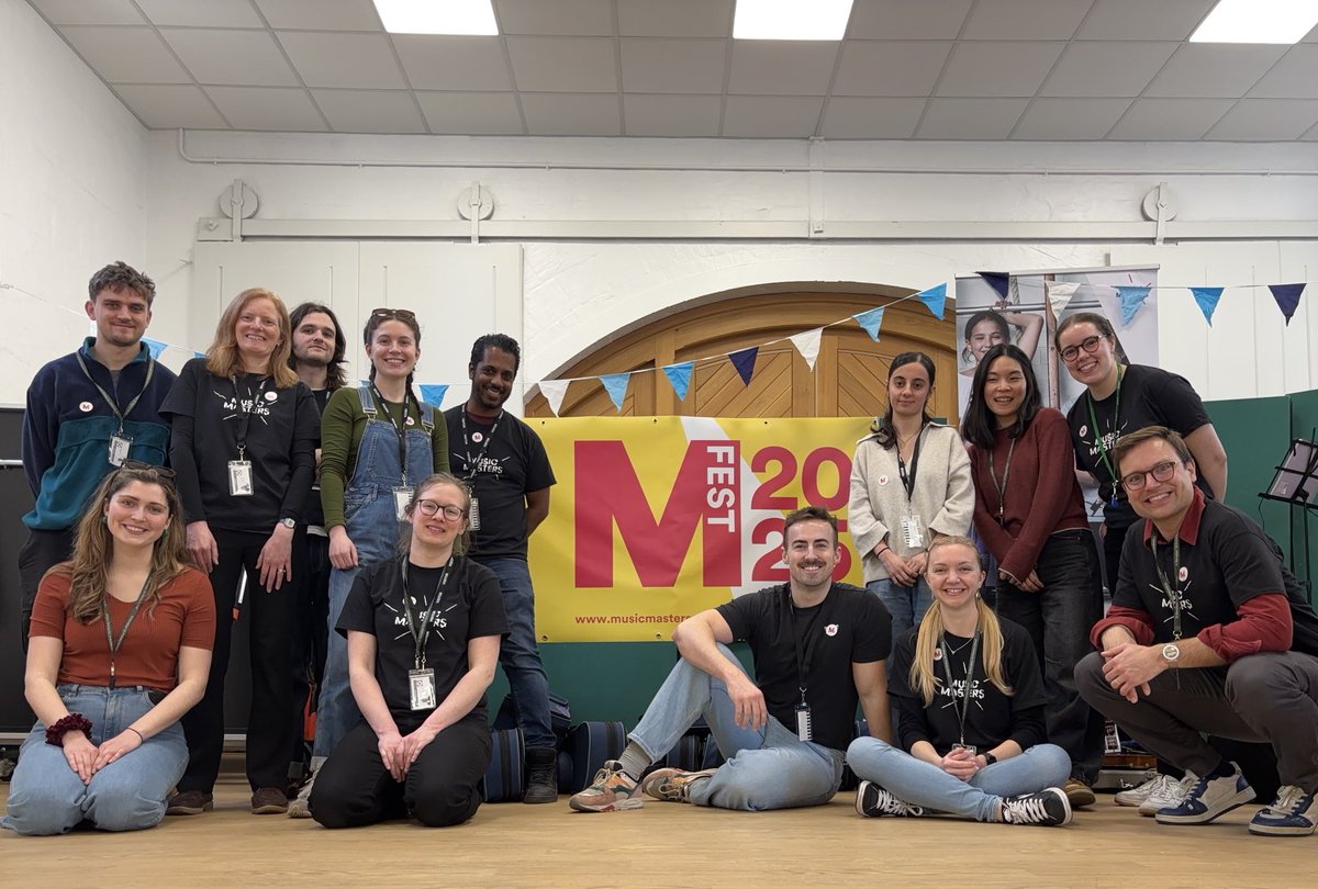 UKMusicMasters's tweet photo. Our fabulous @StBarnabasSW1 team just before bringing #Mfest to even more students and families today! 🥰🔥🎻 https://t.co/FtPRx5mNkP