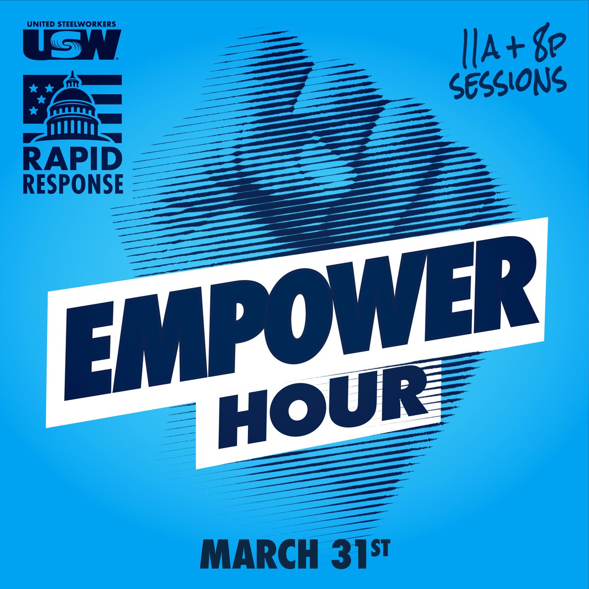 steelworkers's tweet photo. A judge ruled that firing NLRB member Gwynne Wilcox was illegal—a win for working people. But the fight isn’t over. The administration appealed, and legal challenges remain. Join USW Rapid Response on March 31 for an Empower Hour to discuss what’s next and how we can fight back. https://t.co/Hp9gNhQiL7