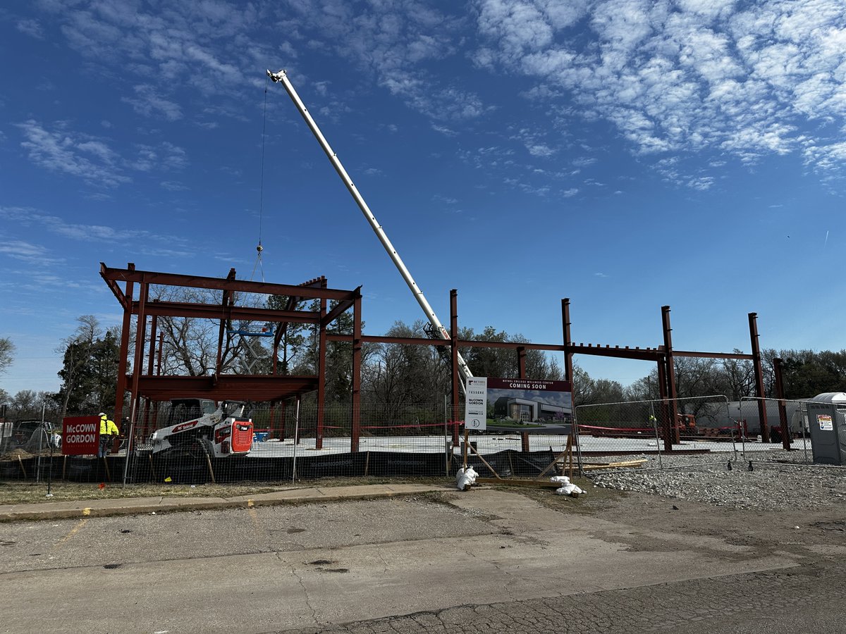 Great progress is being made on the new Wellness Center on campus! Check out the livestream of the building site here: f.mtr.cool/qklidfgpsk