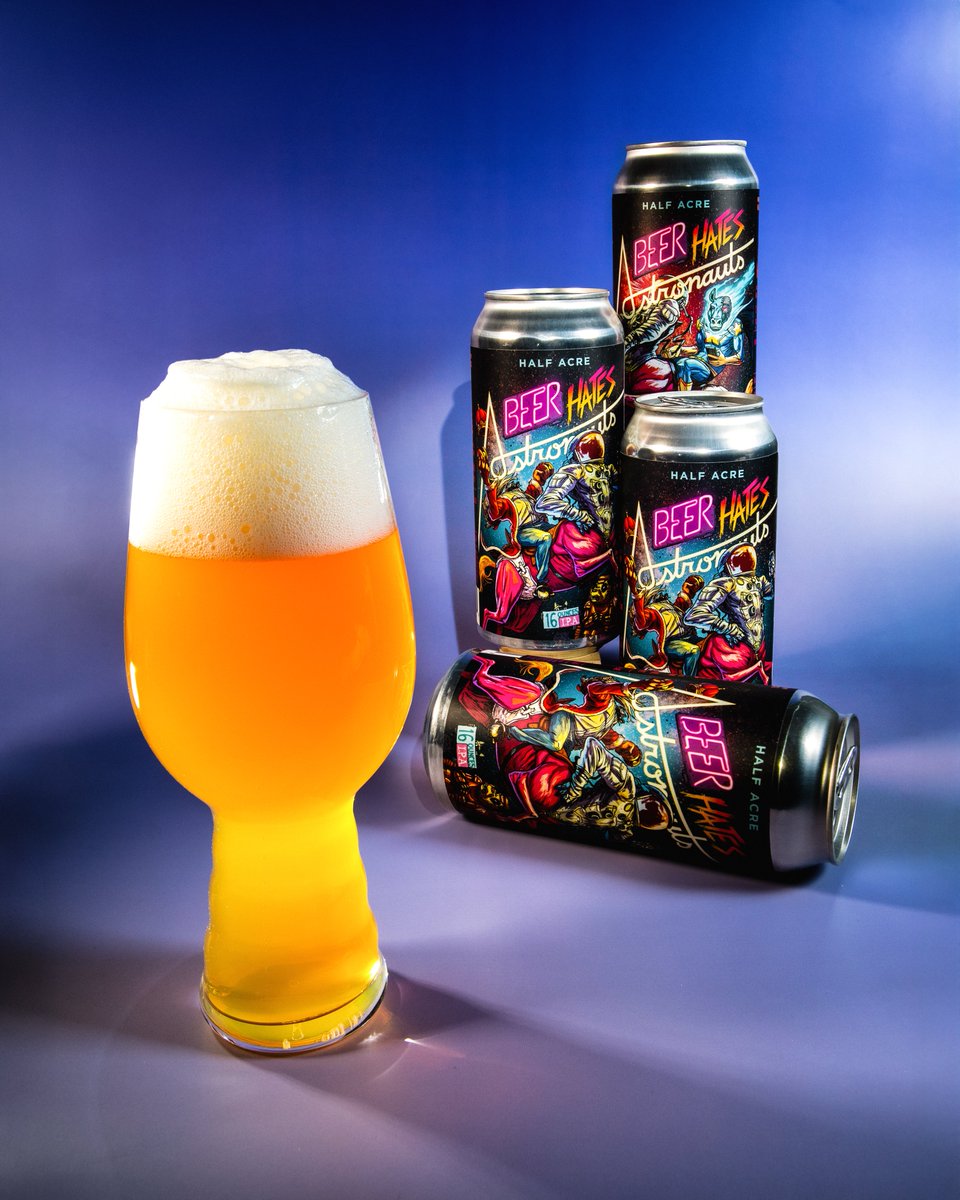 Half Acre Beer (@halfacrebeer) on Twitter photo Beer Hates Astronauts has touched down. Inspired by the āGod Hates Astronautsā comic book by <a href="/RyanBrowneArt/">Ryan Browne?</a>. One of our longest-running limited releases, this SMaSH IPA bursts with ripe, funky Citra hop aromas & creamy peach flavor built on Vienna malt, for a sweet caramel base. Beer Hates Astronauts has touched down. Inspired by the āGod Hates Astronautsā comic book by <a href="/RyanBrowneArt/">Ryan Browne?</a>. One of our longest-running limited releases, this SMaSH IPA bursts with ripe, funky Citra hop aromas & creamy peach flavor built on Vienna malt, for a sweet caramel base.