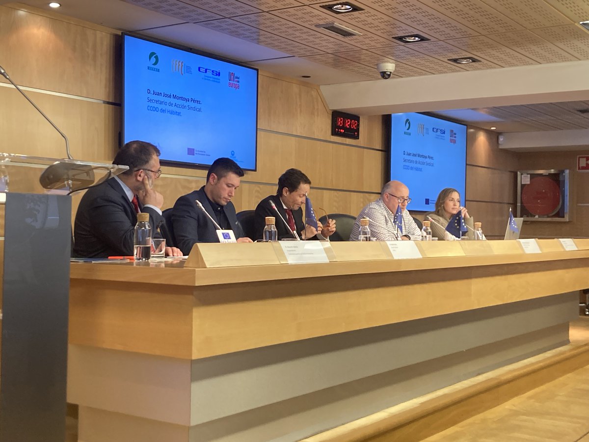 📢 EFFE had the pleasure of contributing to the #PHSDialogue event at the <a href="/ComisionEuropea/">Comisión Europea en España</a>, led by <a href="/aespd_info/">AESPD</a>.

We discussed the creation of an Observatory on PHS, a key step to:
🔹 Address sector challenges
🔹 Improve working conditions
🔹 Foster social dialogue in 🇪🇺 &amp; 🇪🇸