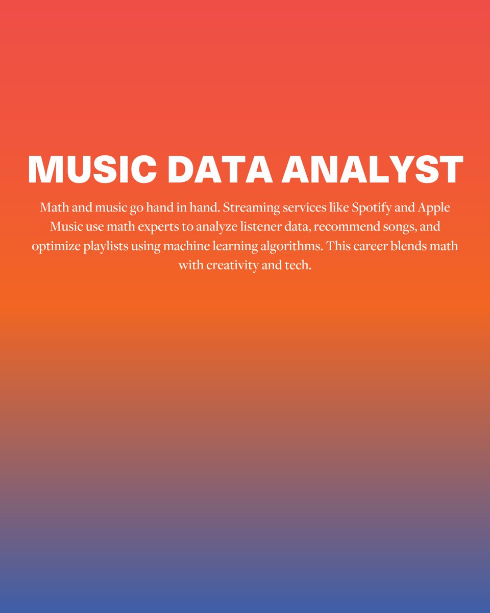 🚀 Think a math degree only leads to accounting or teaching? Think again! From video game data science to forensic analysis, discover even more unexpected careers for math majors that blend numbers with creativity, tech, and innovation: bit.ly/43A3GzT