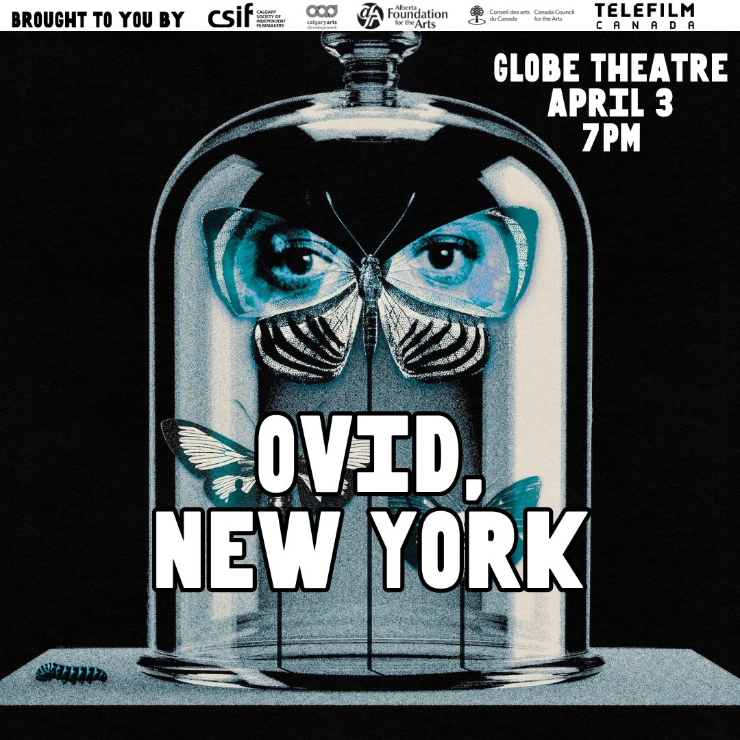The 30th Artifact Film Festival begins next week! Our opening night is at the Globe Cinema where we’ll screen the feature OVID, NEW YORK directed by Vito Rowlands 

Tickets: tr.ee/UFGOEFtwA_