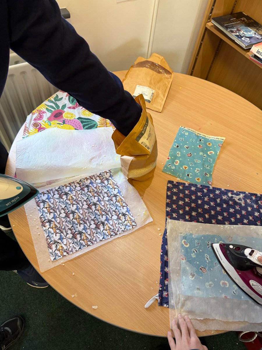 As part of #EcoWeek2025 TY students <a href="/moylepark/">Moyle Park College</a>  took part in a brilliant workshop with environmentalist Aoife Munn, learning about sustainable living through soap making &amp; beeswax crafting. Thanks Aoife for another inspiring session! 🌍🧼🐝 #Sustainability #MoyleParkTY