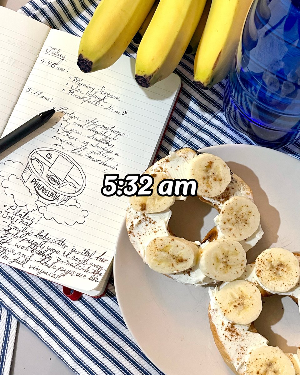 ok here's our creamy, dreamy morning routine...