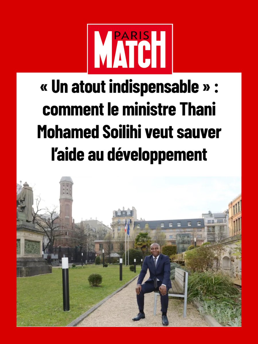 #DansLaPresse 🗞️ Aide publique au développement, progrès avec les pays du continent africain, francophonie… Retrouvez mon entretien dans <a href="/ParisMatch/">Paris Match</a> ⬇️
🔗 shorturl.at/VGXfI

Cc <a href="/Florian_Tardif/">Florian Tardif</a> 🙏🏿