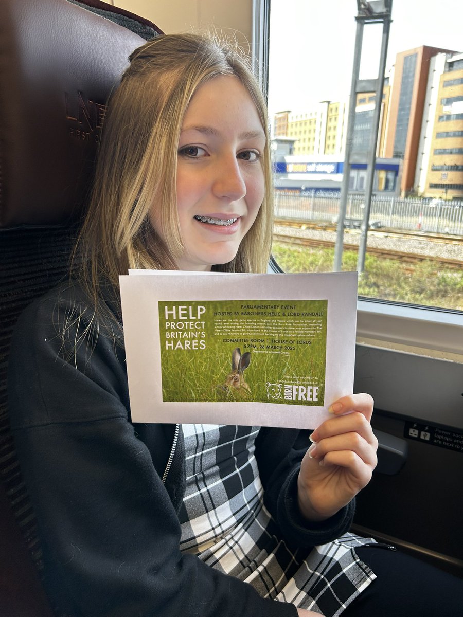 thinkingthea's tweet image. Did you know hare populations are plummeting?! I’m off to Westminster to campaign for their protection, you can help too at this link ➡️ support.bornfree.org.uk/page/167102/
#bornfree
