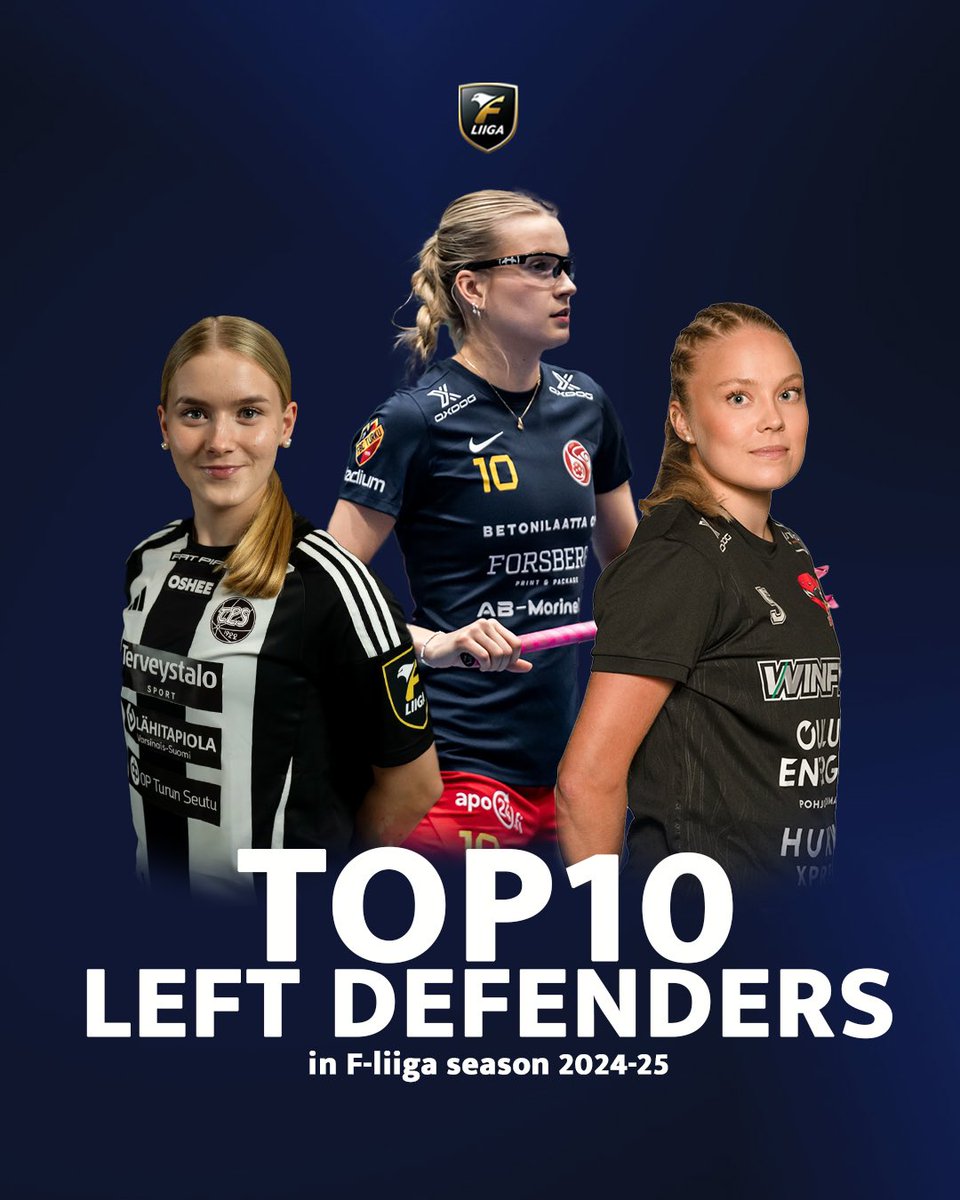 360SportExp's tweet photo. The best left defenders in @f_liiga this season 🔥

Are Valtola, Pietilä &amp; Baer going to stay on top throughout the playoffs?

#360Feedback #AdvancedAnalytics #analytics #fliiga #salibandy #floorball #innebandy #florbal #unihockey 

📸Valtola, Pietilä: @ainesmedia Baer: Ari Arola https://t.co/X4Ux9DrZCE