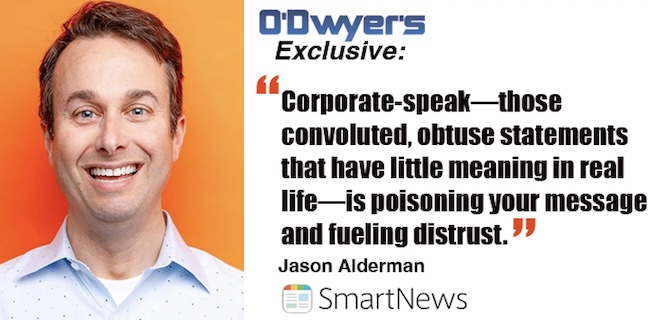 The pressure is on PR pros to make sure corporate messaging remains clear and cohesive. Business jargon is an obstacle to achieving this goal -- Jason Alderman <a href="/smartnews/">SmartNews</a>  odwpr.us/43sNcK2
