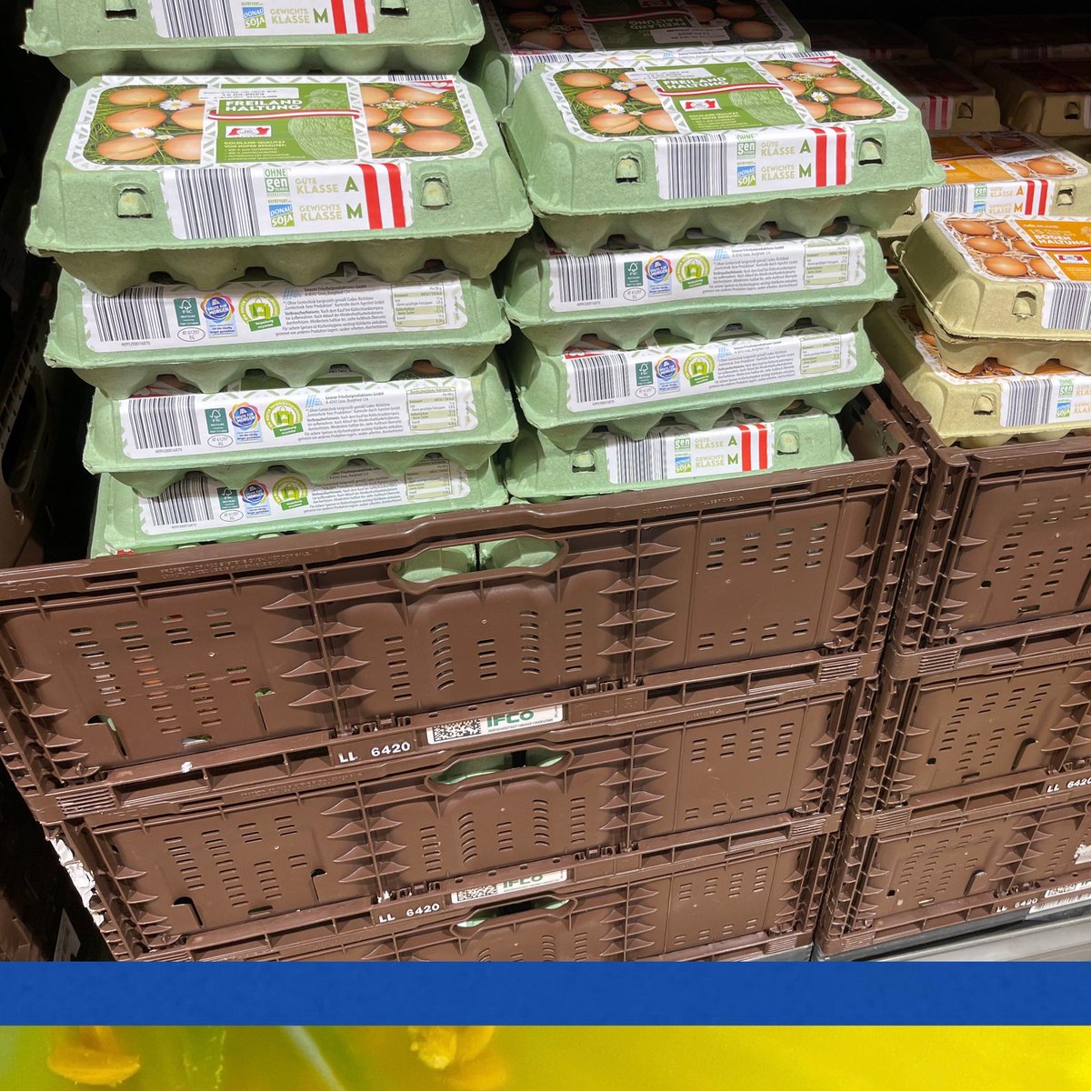 plasiaspis's tweet photo. 🇪🇺🇪🇺 Slava Ukraini! 🇺🇦🇺🇦
#eggs #eggstorage #europeanunion #ukraine https://t.co/iXBs7i8nM9