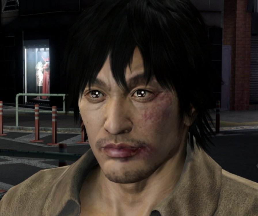 he has the eyes of a neglected hamster