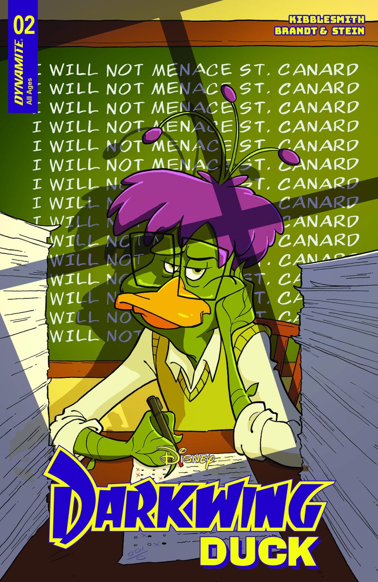 DynamiteComics's tweet photo. In stores this week, Darkwing Duck Vol 2 #2 with covers by Tad Stones, Ted Brandt & Ro Stein, Mark Bagley, Nicoletta Baldari and Ciro Cangialosi.
#disney #darkwingduck #danielkibblesmith #tedbrandt #rostein #tadstones #markbagley #nicolettabaldari #cirocangialosi
https://t.co/pFuVdH1V85