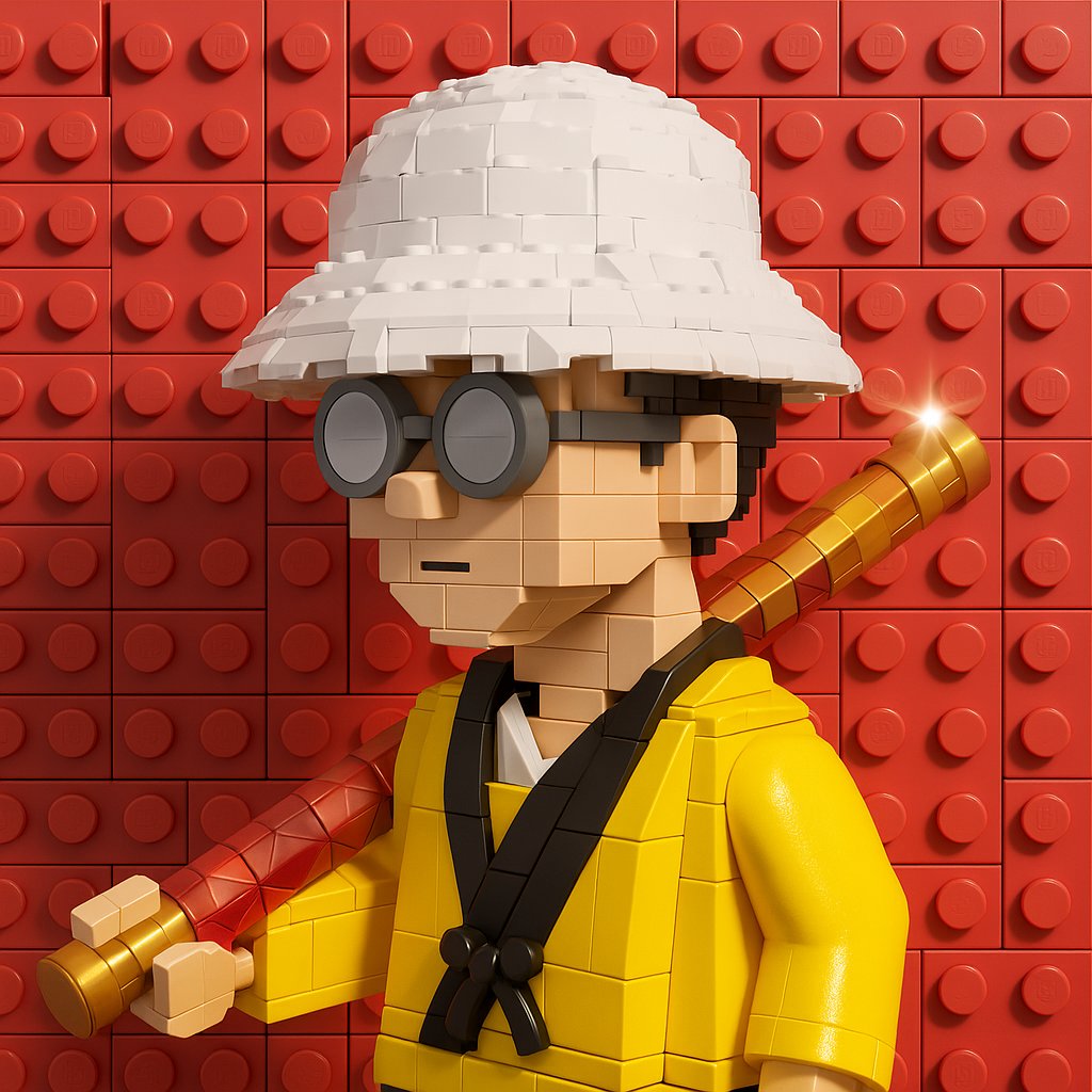 Made my PFP into <a href="/bricktopians/">Bricktopians - (Abnormal Studios)</a>, is time to build 🧱🧱🧱.