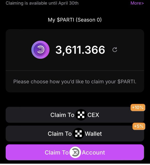 lanceacrypto's tweet image. 🎁 你已通过 UniversalX 收到一个红包！ $PARTI

🚀 UniversalX 是首个链抽象交易平台，立即加入 👉 unlversalx.app 领取你的加密大礼！🔥

#UniversalX #Particle