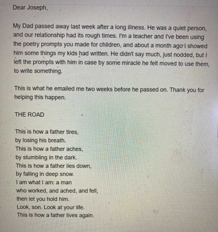 I'm absolutely speechless.