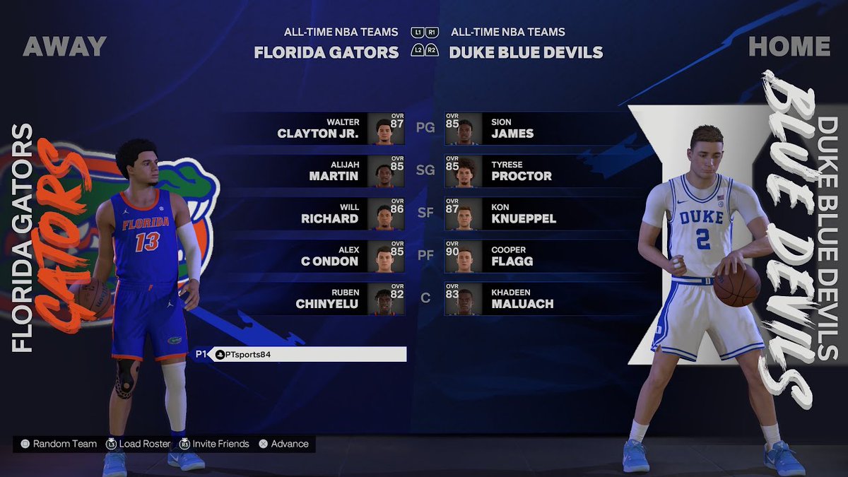 PTsports84's tweet image. College Hoops 2K25 for #NBA2K25 - March Madness Update - DAREALDROC - PLAY NOW ROSTER - 36 Teams - AVAILABLE NOW

featuring 36 teams with custom attributes, tendencies, appearance, playbooks, coaches and college sliders

youtu.be/W3IQh9EhkFc

Like/Subscribe/Share/Donate