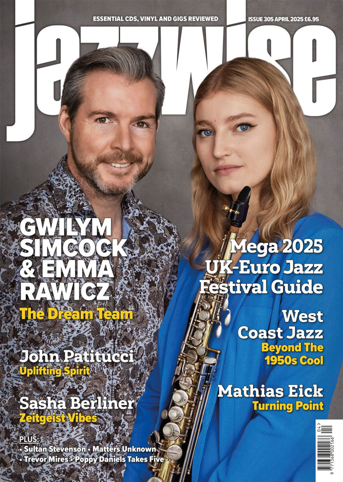jazztimemusic's tweet image. Ya está disponible el número de Abril de la revista Jazzwise, con Gwilym Simcock and Emma Rawicz en portada, John Patitucci, Sasha Berliner, Mathias Eick, Mega Guía de Festivales de Jazz del Reino Unido y Europa, además de reseñas de álbumes y conciertos. #Jazz #music #magazine