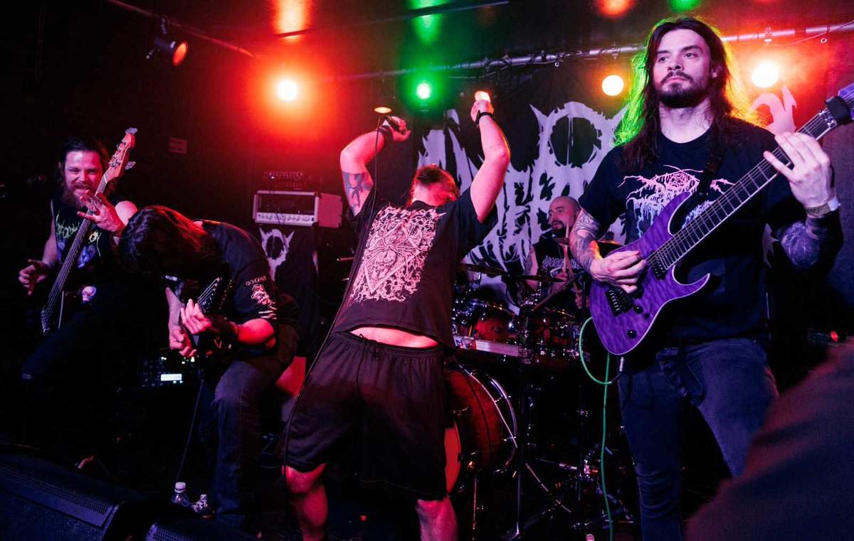 INFECTED_DEAD's tweet image. The dust has settled, the smoke has cleared and the Unholy Kingdom Of Redemption Tour has drawn to a close.

What a fantastic week we have had rolling around the country with our brothers @overthrowdeath &amp;amp; Acid Vat.  Our undying thanks to all involved.

#deathmetal #techdeath