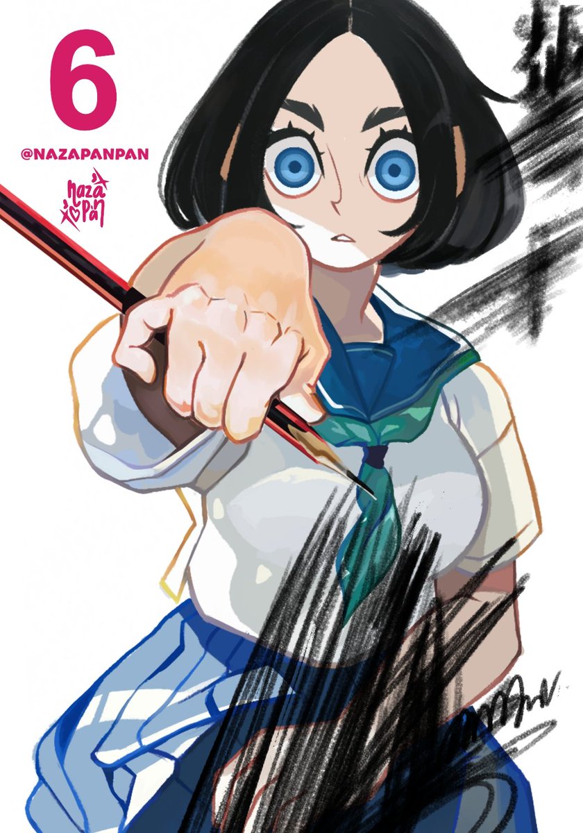 Fue mi aporte a un Collab en el que participé de Blue Period. Te quiero mucho Maru Mori

#blueperiod #anime #ill