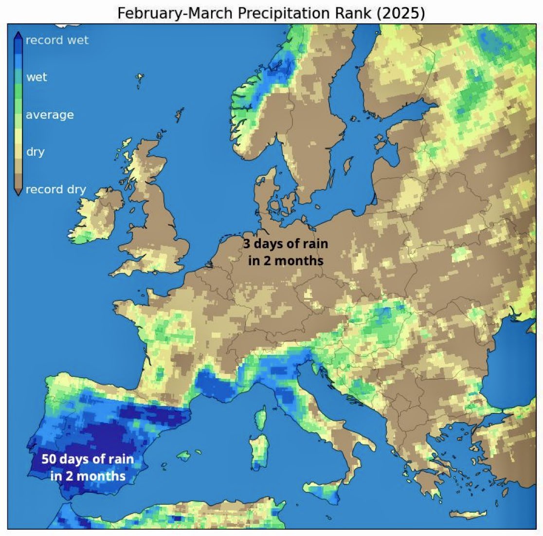 Carlos Briones (@brionesci) on Twitter photo “No existe el cambio climático. Siempre ha llovido en Europa durante febrero y marzo.”
Ya, pero: “No existe el cambio climático. Siempre ha llovido en Europa durante febrero y marzo.”
Ya, pero: