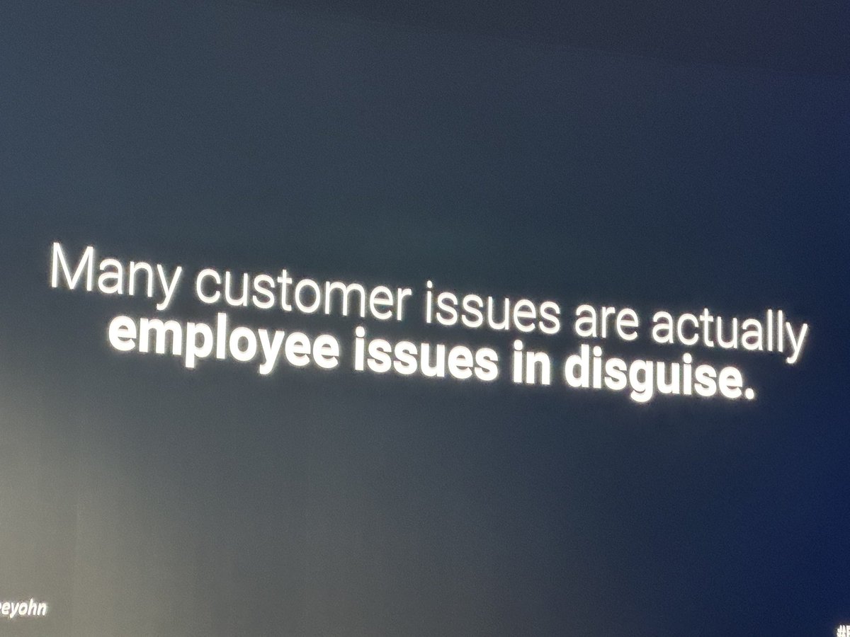 Stacy Sherman ~ #DoingCXRight (@stacysherman) on Twitter photo 👇Great quote by <a href="/deniseleeyohn/">Denise Lee Yohn</a>
I 💯% agree having worked 25 yrs in corporate and tell my clients…If you’re not listening & addressing employee experience issues, you can’t possibly deliver superior customer experience
Are you #DoingCXRight!?
#medalliaexperience
#fusion 👇Great quote by <a href="/deniseleeyohn/">Denise Lee Yohn</a>
I 💯% agree having worked 25 yrs in corporate and tell my clients…If you’re not listening & addressing employee experience issues, you can’t possibly deliver superior customer experience
Are you #DoingCXRight!?
#medalliaexperience
#fusion