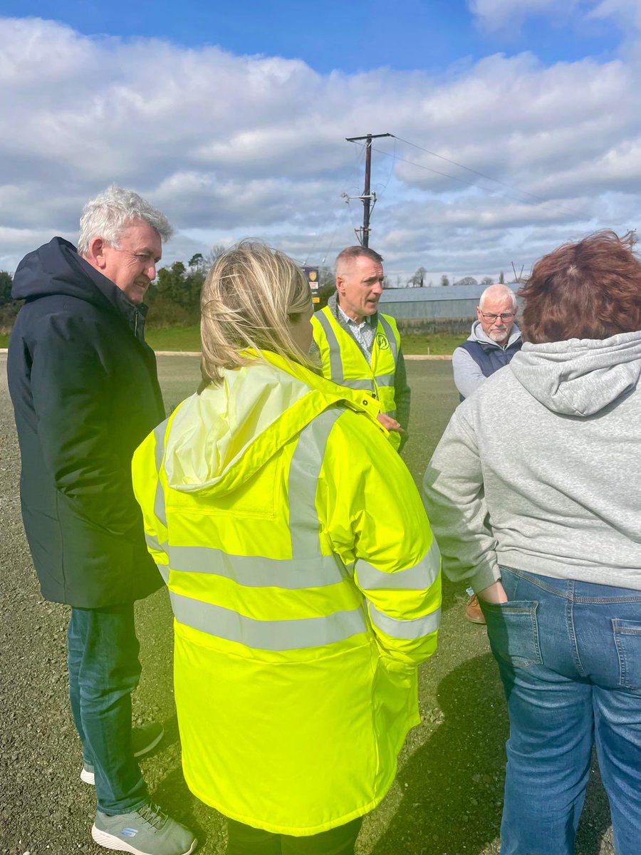 Declan Kearney (@declankearneysf) on Twitter photo Good progress made today with relevant road safety officials & Cllr Henry Cushinan in agreeing to introduce additional speed mitigation & safety measures on Loughbeg Road adjacent to the new <a href="/MoneyglassGAC/">Moneyglass GAC</a> grounds
#SaferRuralRoads #Moneyglass #WorkingForAll Good progress made today with relevant road safety officials & Cllr Henry Cushinan in agreeing to introduce additional speed mitigation & safety measures on Loughbeg Road adjacent to the new <a href="/MoneyglassGAC/">Moneyglass GAC</a> grounds
#SaferRuralRoads #Moneyglass #WorkingForAll