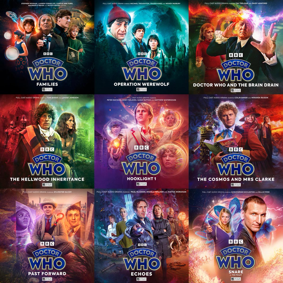 Classic Who, New Who, TV, comics, books, audio... it's all just Doctor Who to me.