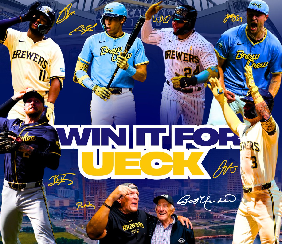 BrewPack8's tweet photo. This season is for Ueck https://t.co/LIVvgdvVEm