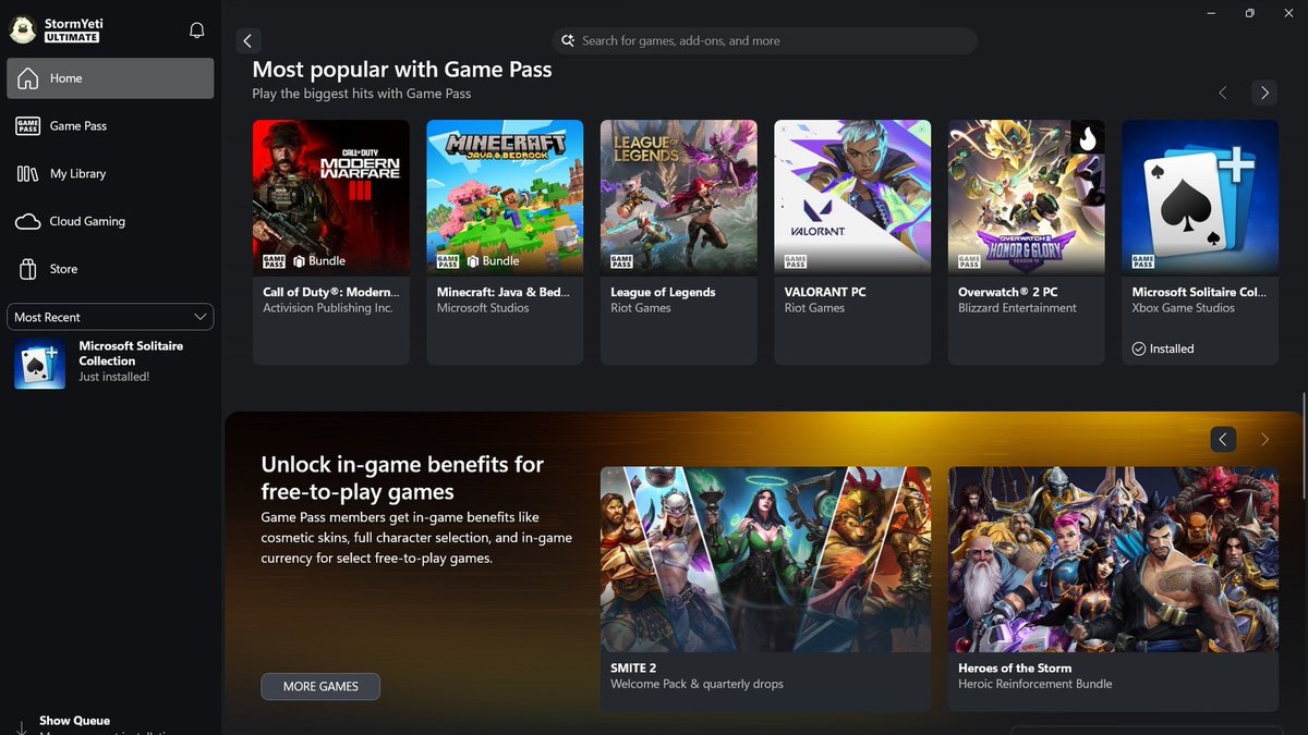 Eowea (@eowea_) on Twitter photo Et c'est l'heure de <a href="/BlizzHeroesFR/">Heroes of the Storm</a> de passer sur le gamepass !
Vous aurez accès à 30 héros ! 🥳🥳 Et c'est l'heure de <a href="/BlizzHeroesFR/">Heroes of the Storm</a> de passer sur le gamepass !
Vous aurez accès à 30 héros ! 🥳🥳
