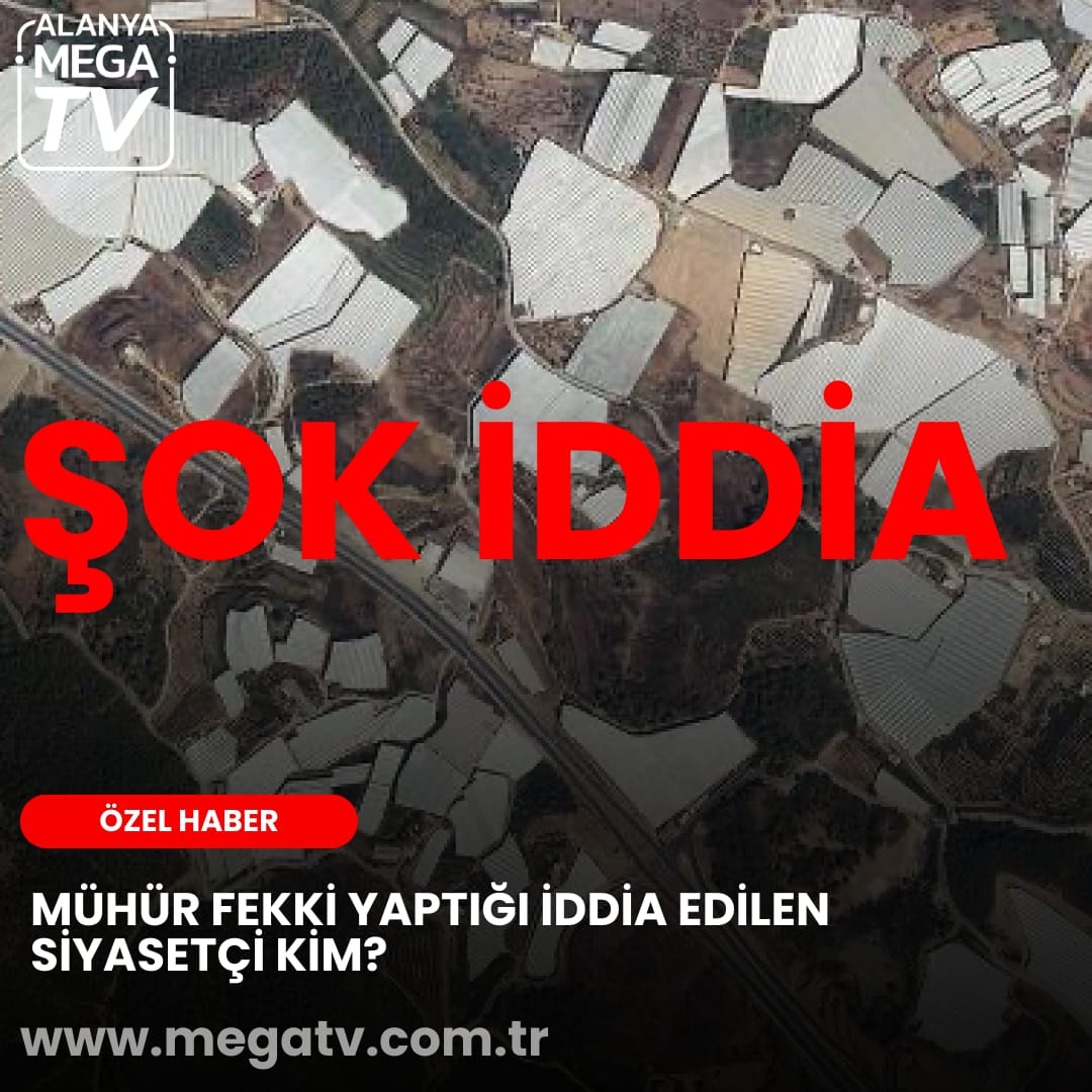 Geçtiğimiz günlerde WhatsApp ihbar hattımıza gelen bir iddiaya göre, Alanya'nın Uğrak bölgesinde bir partinin ilçe teşkilatında yönetici vasfıyla siyaset yapan bir kişi hakkında çarpıcı iddialar ortaya atıldı.

Haberin devamı için sitemizi ziyaret edini...
megatv.com.tr/muhur-fekki-ya…