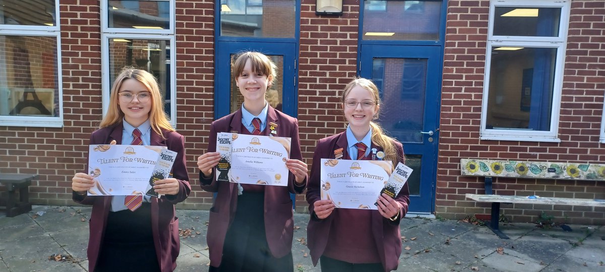 Congratulations to our NWHS poets who have had their Talent For Writing recognised, with their poems selected to be included in a Poetry Anthology! #Excellence #TREK