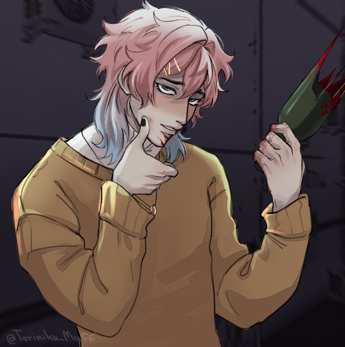 I have a lot of homework, but I had to draw something! 😤
I really enjoyed day 5 
#14dwy #14DaysWithYou #14DaysWithYoufanart #yandere #14dwyfanart
#14DaysWithYouRen